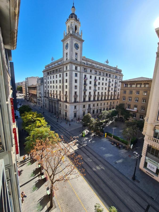 萨拉戈萨Dos Torres Atico Duplex - Centrico Con Vistas A La Ciudad公寓 外观 照片